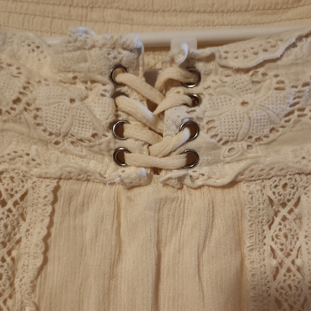 Shyanne Ivory Lace Maxi Skirt - Picture 3 of 4